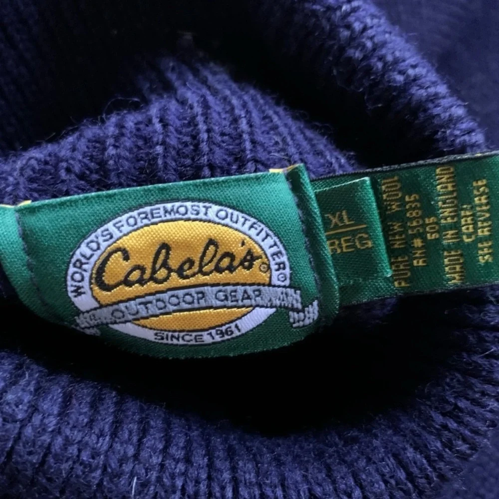 Cabela’s Pure Wool Turtleneck Top‎